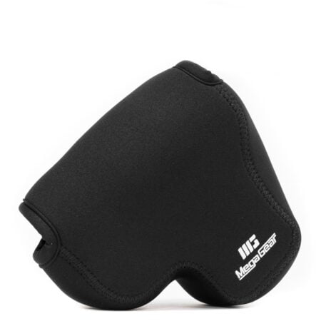 MegaGear Nikon Coolpix B700 Ultra Light Neoprene Camera Case, with Carabiner - Black - MG8 - Image 2